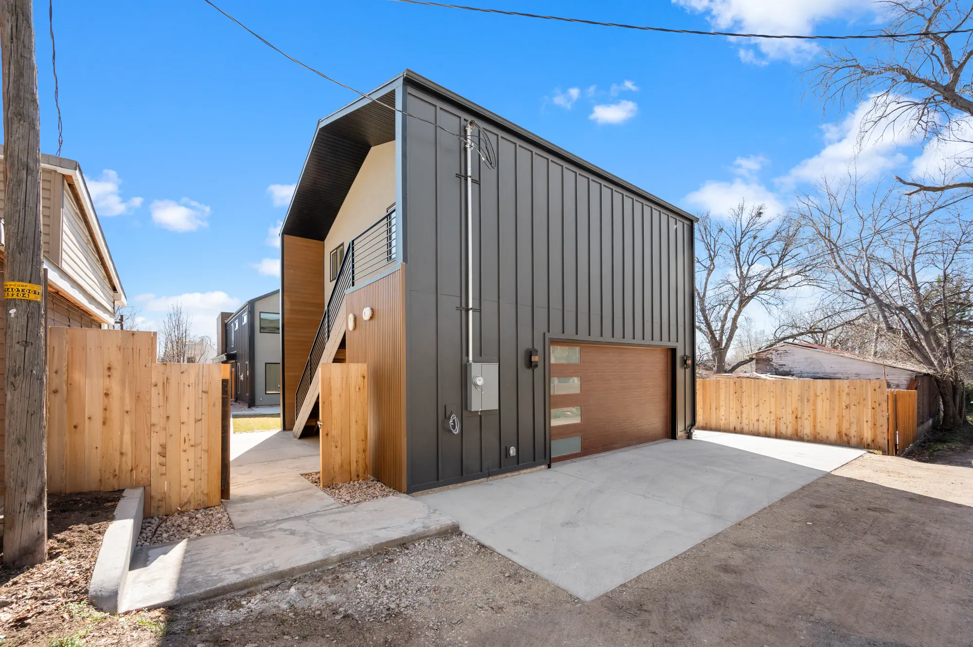 Exterior of Princeton Avenue Residence, a custom home in Salt Lake City